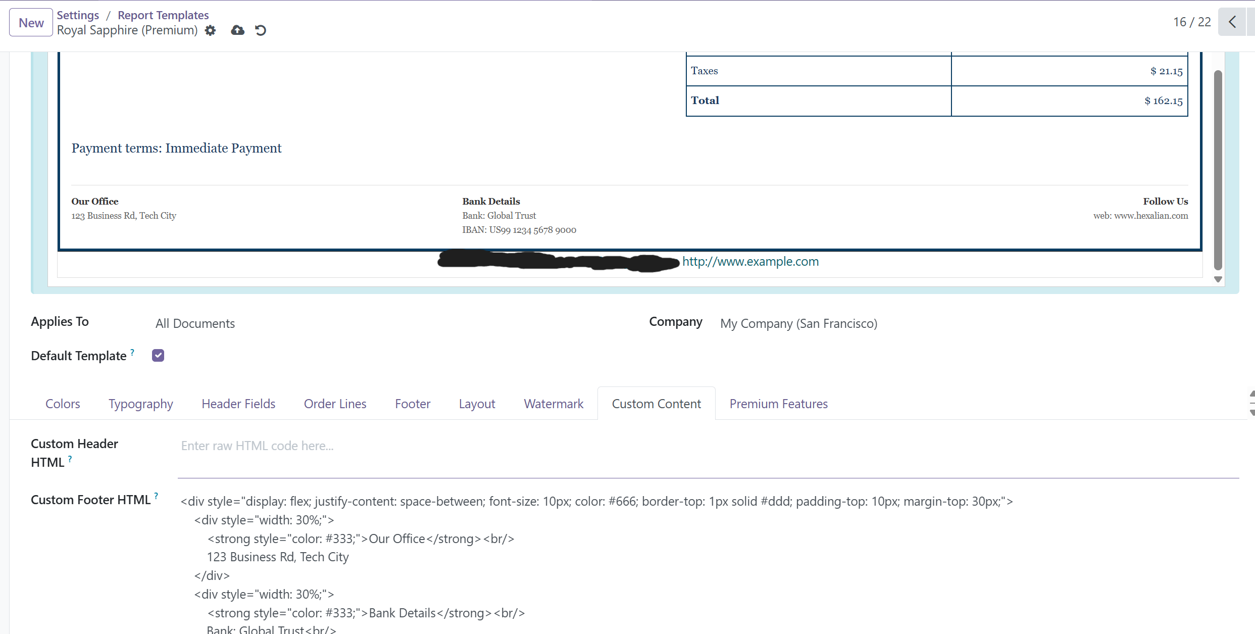 Sales Order Result